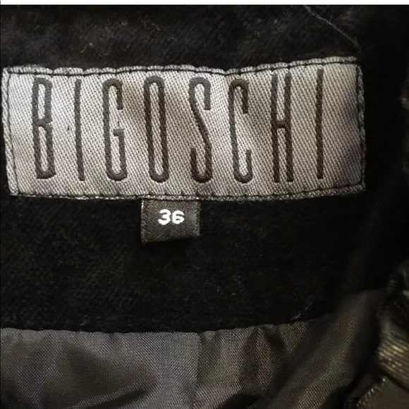 BIGOSCHI Velvet Blazer Black Excellent Condition - Picture 4 of 6